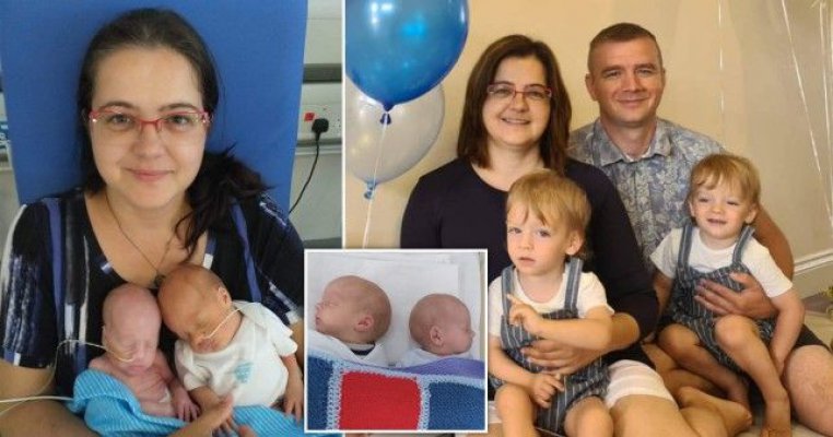 Un băiețel de doi ani nu se poate bucura de copilărie alături de fratele lui geamăn. A suferit un accident vascular cerebral în pântec