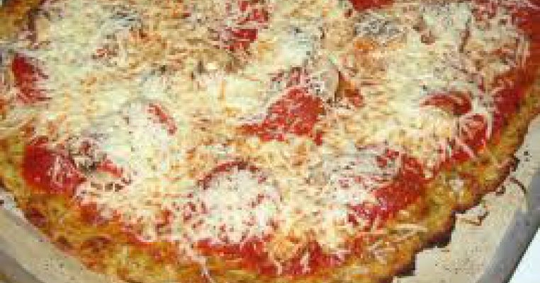Pizza cu orez si mozzarella