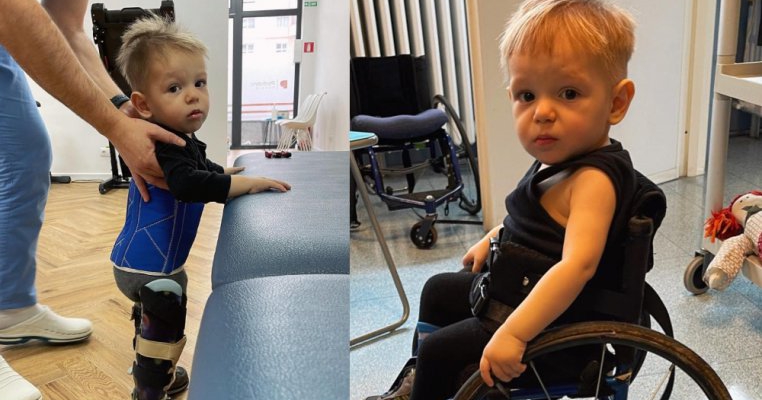 La doar 11 luni, Victor a fost diagnosticat cu o boală genetică rară, care i-a furat bucuria de a merge. Ajută-l să se bucure de copilărie!