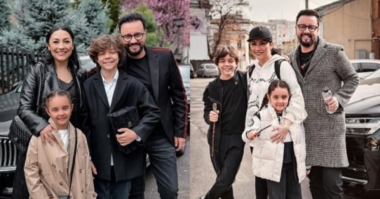 Ce mari și frumoși au crescut copiii Andrei și lui Cătălin Măruță! Sunt deja mici vedete pe rețelele de socializare