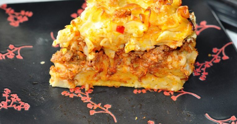 Musaca din paste cu carne de curcan