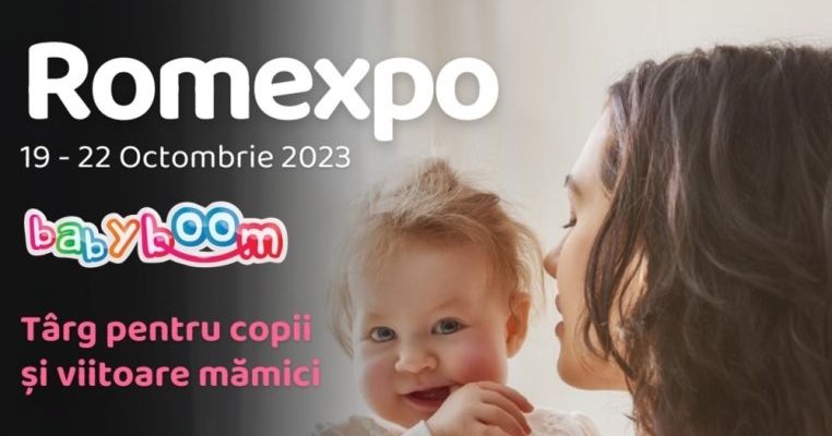 Ediţia de toamnă a Baby Boom Show – unicul târg pentru viitoare mămici şi copii- începe joi, 19.10, la Romexpo