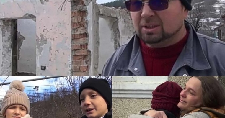 Un incendiu devastator a lăsat o familie cu 4 copii pe drumuri, în plină iarnă. „Avem copii şi cei opt ochi ai copiilor noştri trebuie să ne vadă cu moralul sus să nu decadă şi ei.”