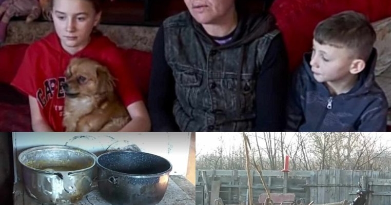 5 copii din Iași trăiesc de pe o zi pe alta. „Tata este bolnav și nu poate munci. Ne descurcăm cam greul”