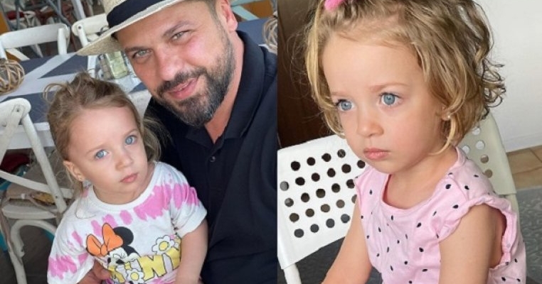 Ce mare și frumoasă a crescut fetița lui Augustin Viziru! „Este copia mea fidelă, în toate reacțiile și în toate gesturile"