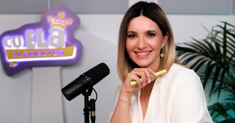 Ela Crãciun și-a lansat oficial propriul podcast: ,,Cu Ela la doctor”