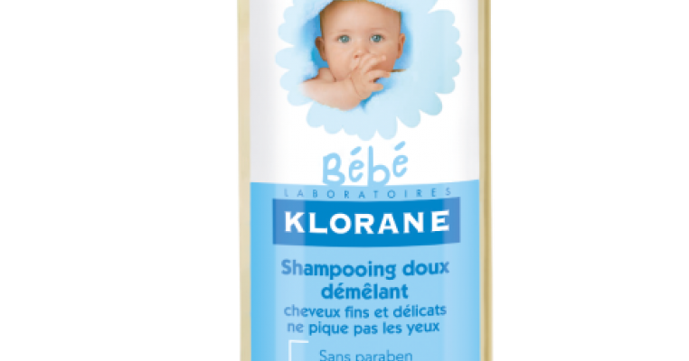 Noul sampon protector Klorane Bebe, pentru o baita fara lacrimi