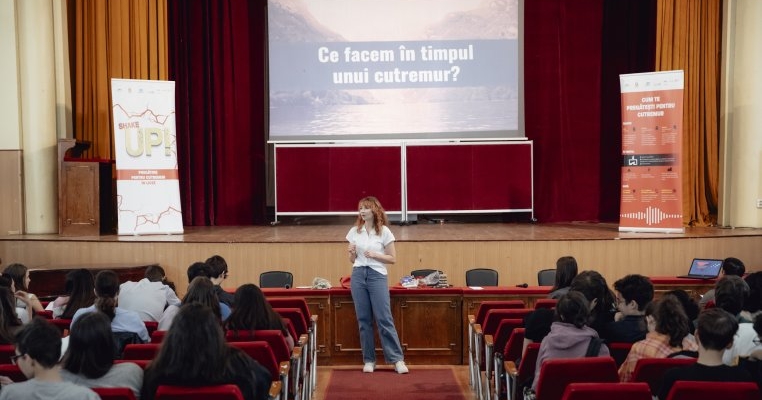 ShakeUP! 2.0, un proiect de pregătire în caz de cutremur pentru liceenii din București