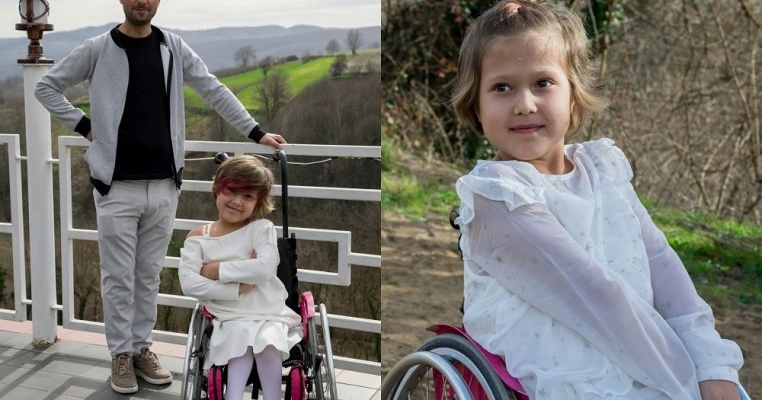 M-am născut oarbă și cu paralizie cerebrală. Tata m-a crescut singur și a făcut tot posibilul să nu-mi lipsească nimic