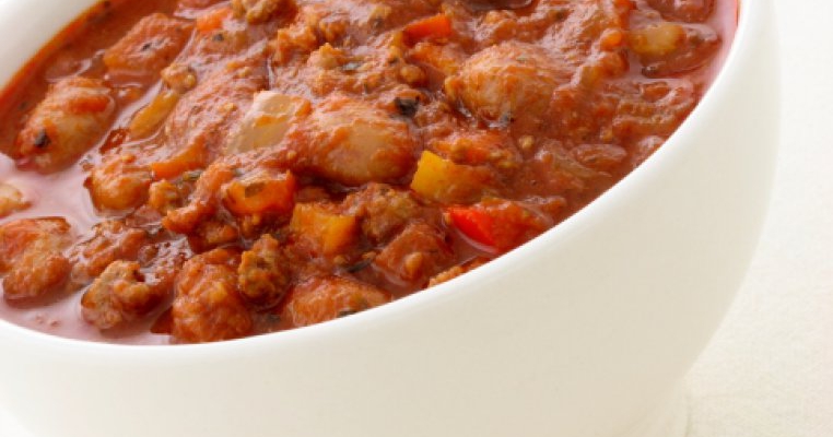 Mancarica de fasole cu legume si ciuperci