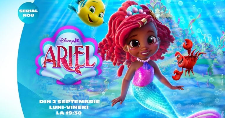 "ARIEL" se lansează la Disney Jr. pe 2 septembrie la 19:30