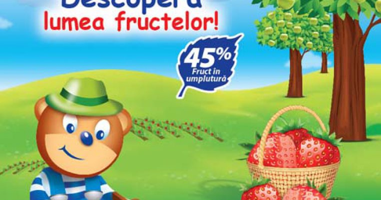 Prajitura Barni acum cu 45% fruct 