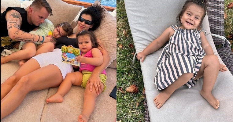 Fiica cea mică a lui Codin Maticiuc a împlinit 2 ani. „Ești tot ce n-am știut ca-mi doresc cu ardoare"