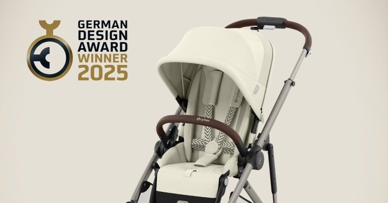 Produsele CYBEX sunt câștigătoare la categoria design de produs excelent în cadrul “GERMAN DESIGN AWARDS 2025”