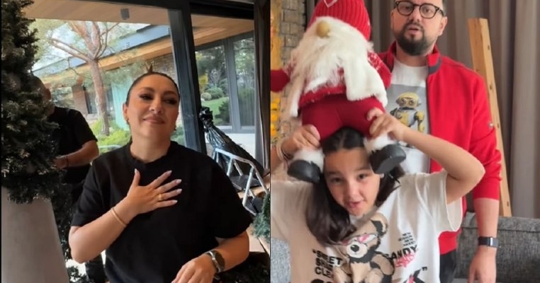 Andra și Cătălin Măruță și-au pregătit casa pentru sărbători. Cum arată casa lor acum