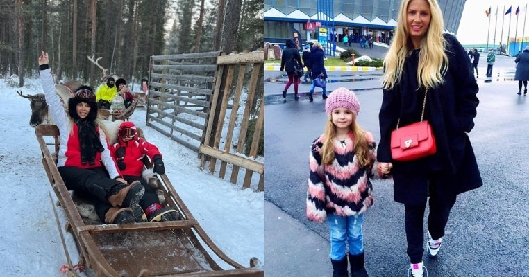 Andreea Bănică a plecat în Laponia fără fiica ei. De ce nu a mers Sofia în vacanța de familie