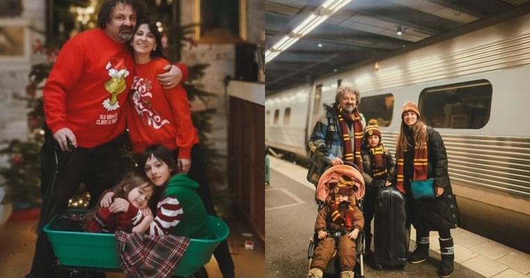 Dana Rogoz, vacanță de vis cu familia. Unde și-au petrecut sărbătorile de iarnă