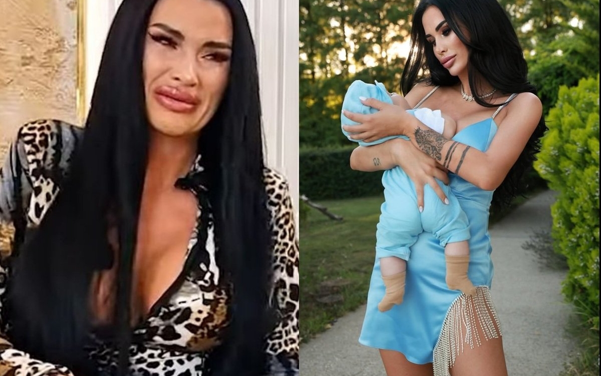 Daniela Crudu, mărturisiri în lacrimi despre nașterea fiului ei, Dominic. Băiețelul a stat la incubator timp de 2 zile