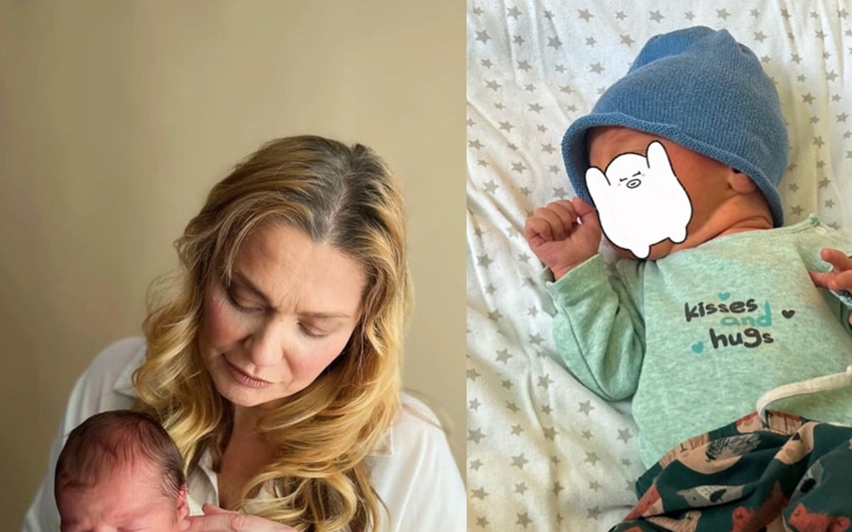 Cristina Cioran radiază de fericire! Prima ședință foto de bebelușie cu micuțul Max
