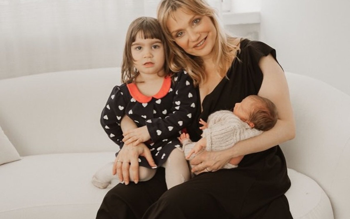 Tablou de familie perfect! Cristina Cioran a postat cea mai frumoasă imagine alături de copiii ei