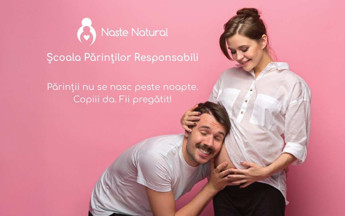Școala Părinților Responsabili revine: seminarii gratuite pentru viitorii părinți, oferite de campania socială Naste Natural