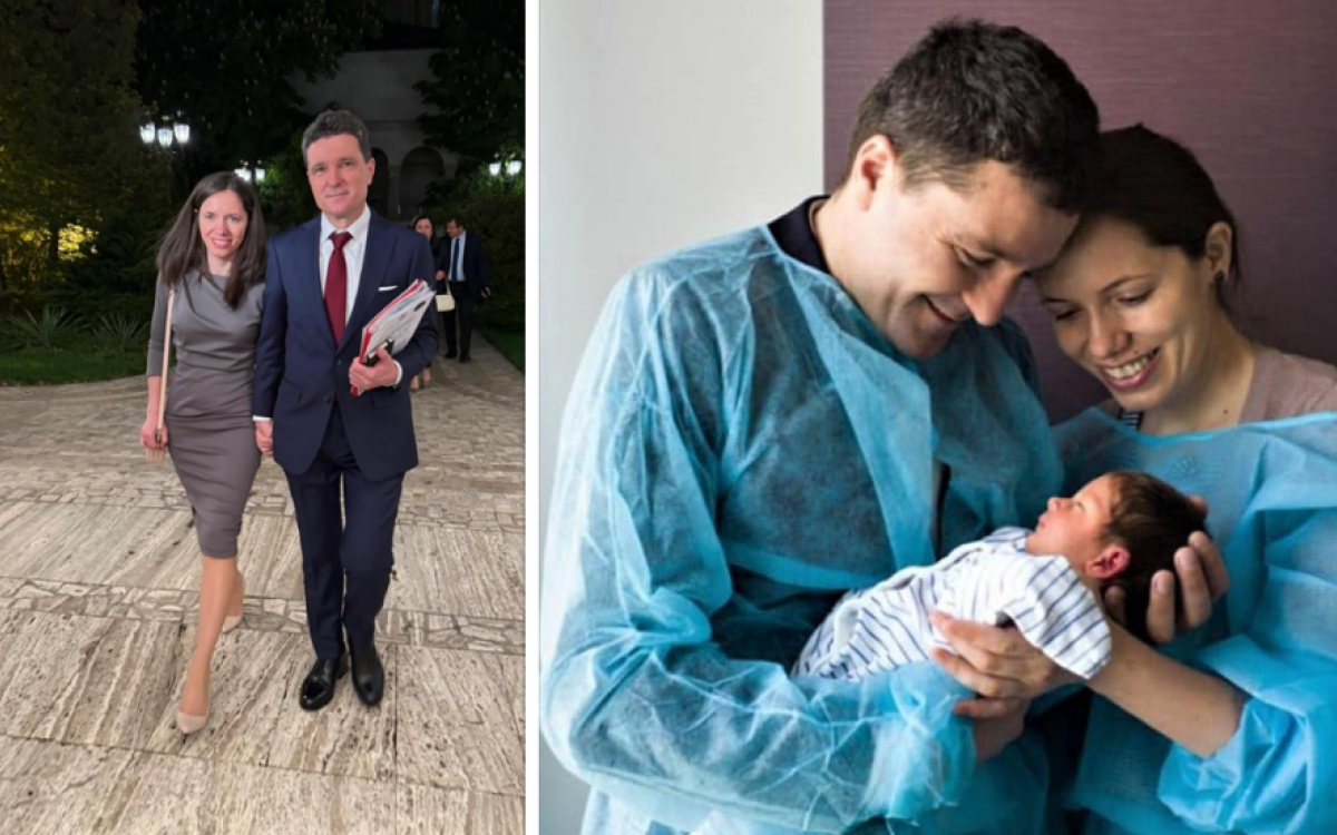 Nicușor și Mirabela au doi copii, dar viața de părinți a venit cu dificultăți: „Primele trei luni de viață au însemnat multe vizite la medici”
