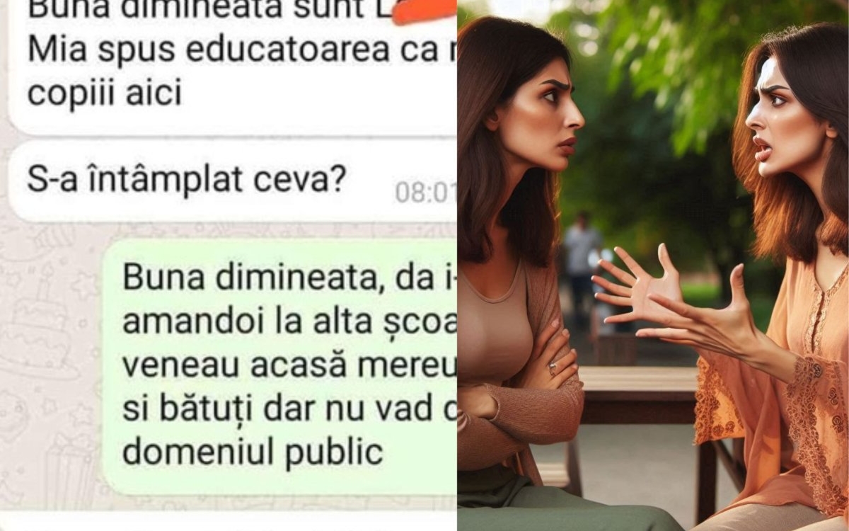 Revoltă într-un grup de părinți chiar la început de an școlar după ce o mamă a decis să-și mute copilul la altă școală. "Nu iei copiii fără să spui nimic nimănui"
