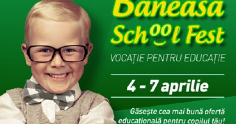 Baneasa School Fest - Baneasa Shopping City gazduieste cel mai important targ educational dedicat celor mici