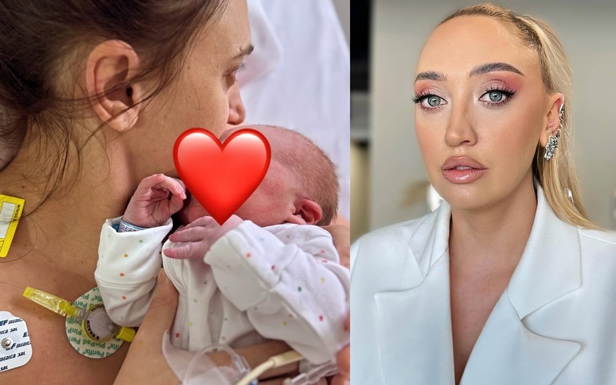 Ilona Brezoianu a născut un baiețel perfect sănătos. Primele imagini cu bebelușul