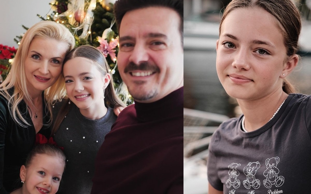 Catinca, fiica Elwirei și a lui Mihai Petre a împlinit 13 ani. Ce mesaj emoționant i-au transmis părinții