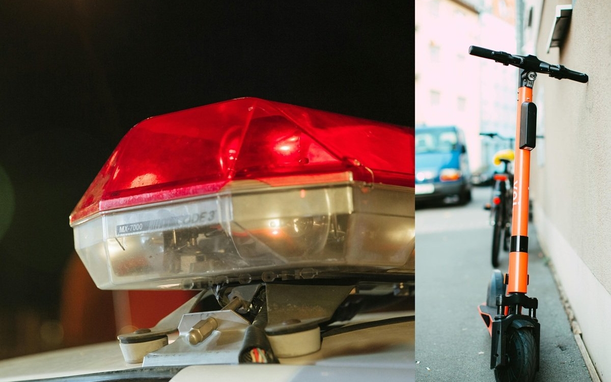 Un copil de 10 ani din Iași a ajuns la spital după ce a fost lovit din plin pe trotuar de un tânăr cu trotineta. "Are contuzii și hematoame"