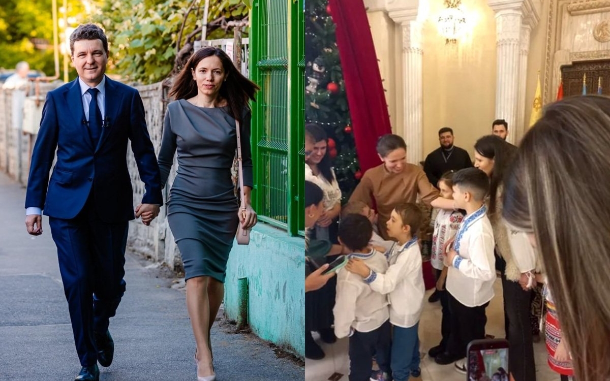 Mirabela Grădinaru a primit colindători la Cotroceni. Partenera lui Nicușor Dan și-a luat în serios rolul de Prima Doamnă