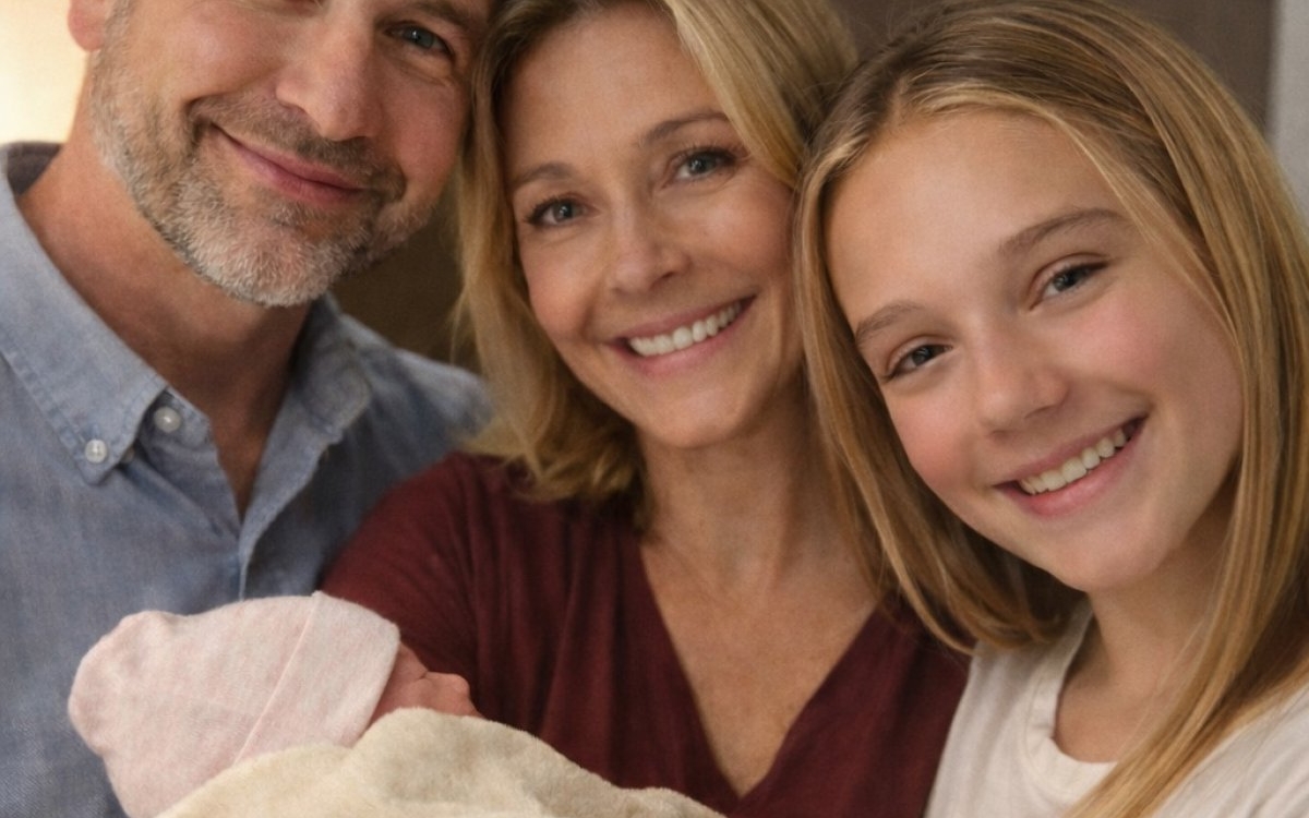 Ne-am dorit din toată inima să devenim părinți, dar copilul ne-a murit la scurt timp de la naștere. Soarta ne-a făcut apoi să devenim părinți și bunici într-o singură zi