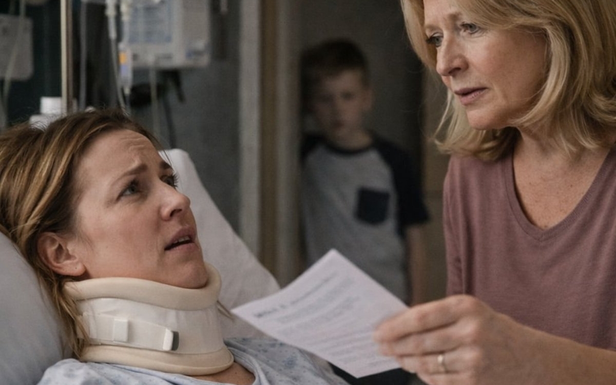 Soacra mea a avut pretenția să o plătesc pentru că a avut grijă de nepotul ei, după ce eu aproape mi-am pierdut viața într-un accident