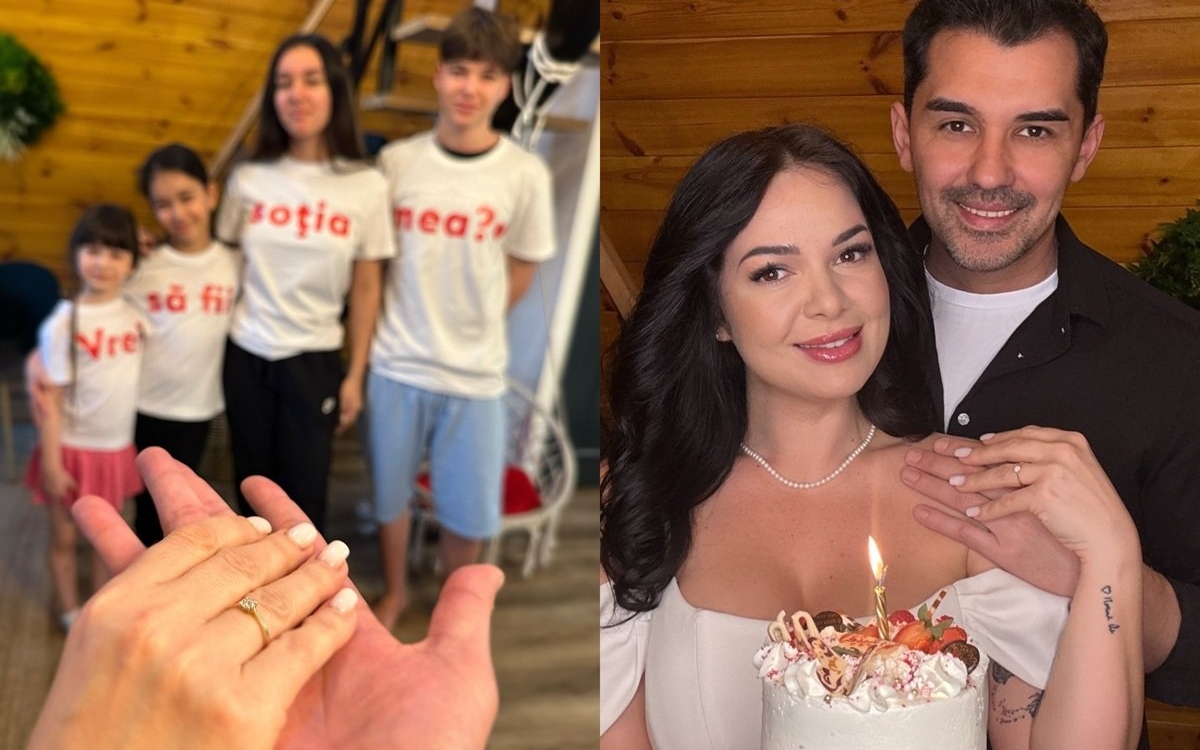 Deea Maxer, primele declarații după ce a fost cerută în căsătorie. Cum au reacționat copiii ei din prima căsnicie