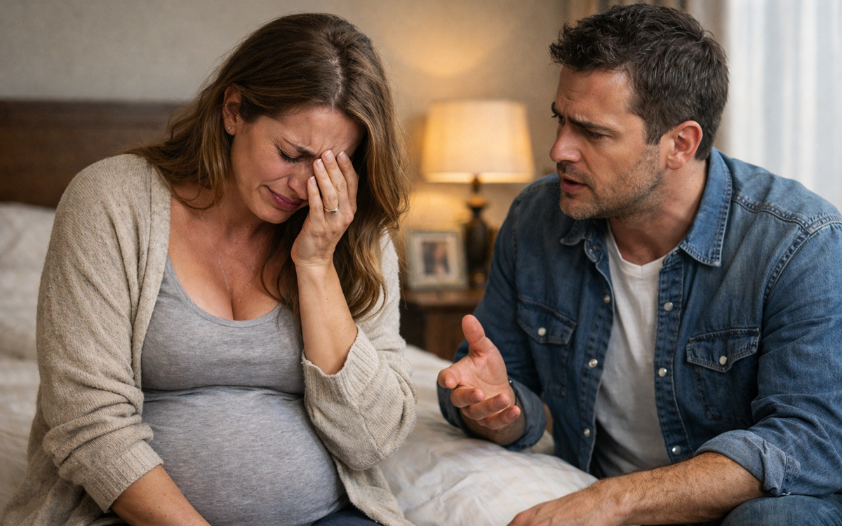 Sunt însărcinată în 35 de săptămâni și soțul meu m-a trezit în mijlocul nopții să-mi spună că vrea să divorțăm
