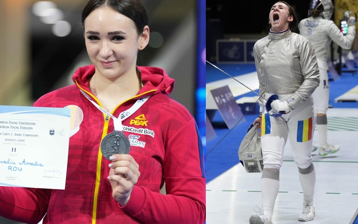 Amalia Covaliu este tânăra de 17 care a adus acasă medalia de argint la Campionatele Europene de juniori din Tbilisi