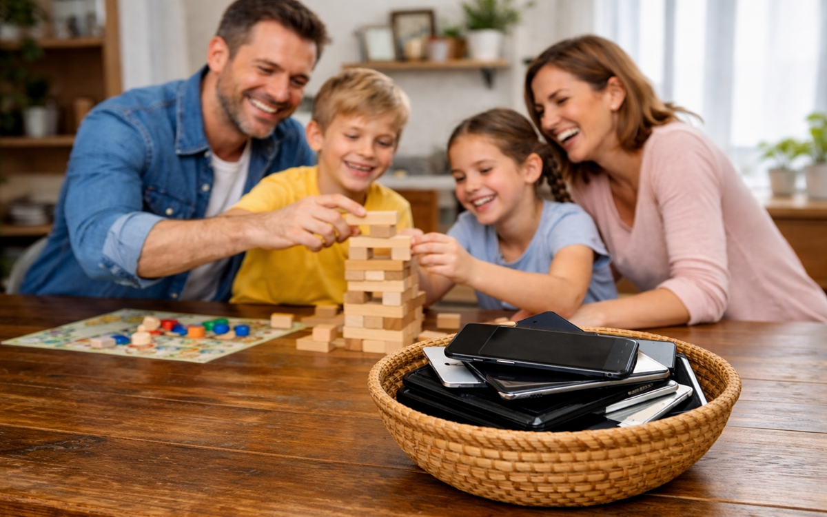 Screen‑free challenge! 7 zile fără ecrane, plan pentru întreaga familie