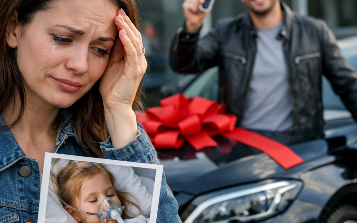 Fostul meu soț a refuzat să mă ajute cu bani pentru operația fiicei noastre de 5 ani, dar și-a cumpărat o mașină nou-nouță