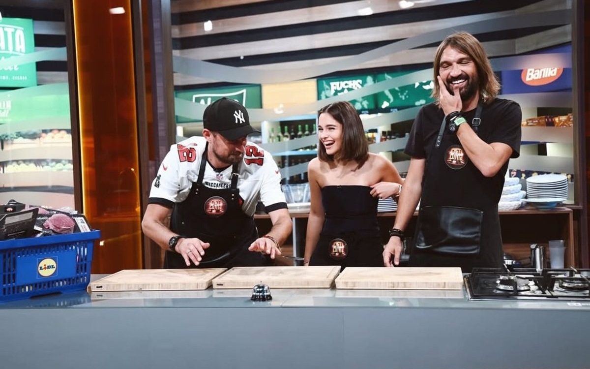 Ce mare și frumoasă a crescut Selena, fiica lui Gabi Tamaș. A apărut pentru prima dată la televizor, alături de tatăl ei