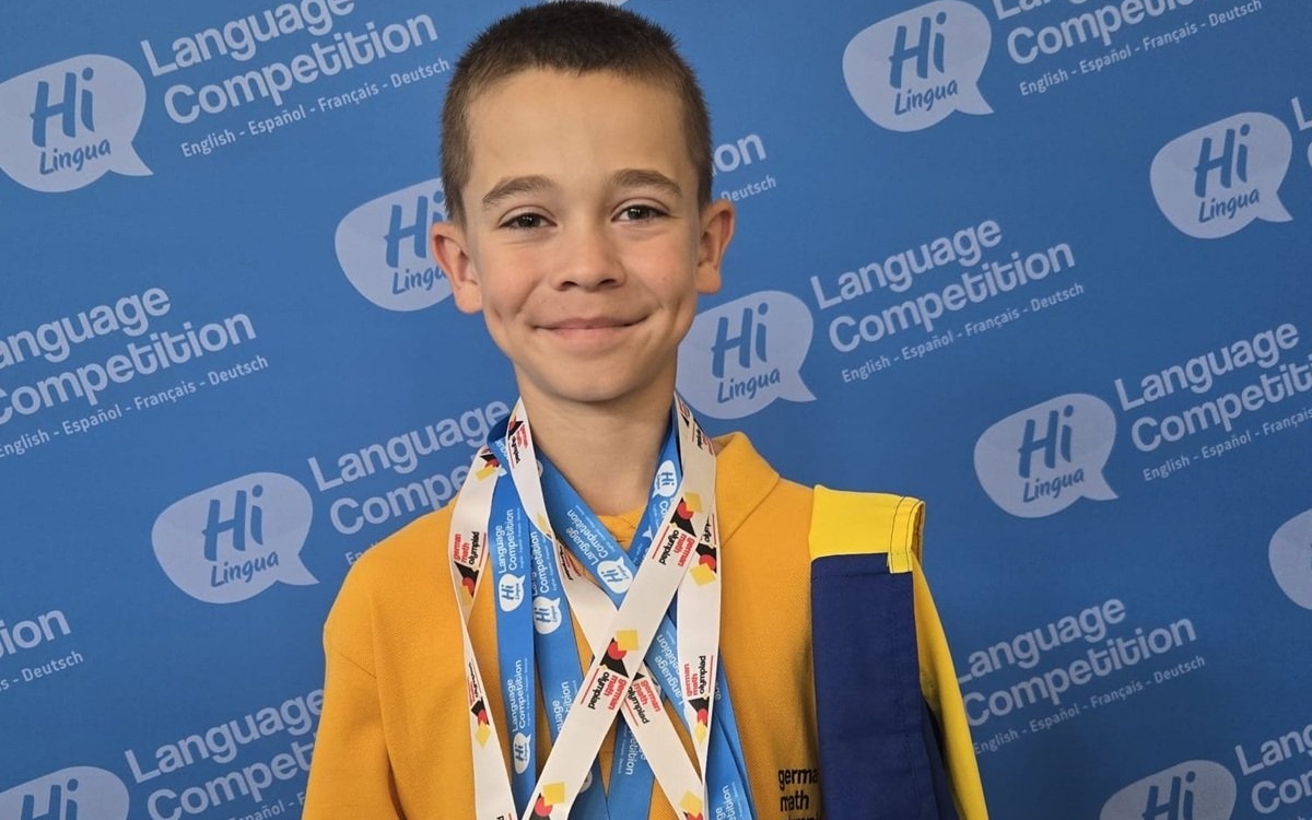 Iustin Petcu, un elev de numai 10 ani din Năvodari, a câștigat aurul la competițiile internaționale din Frankfurt