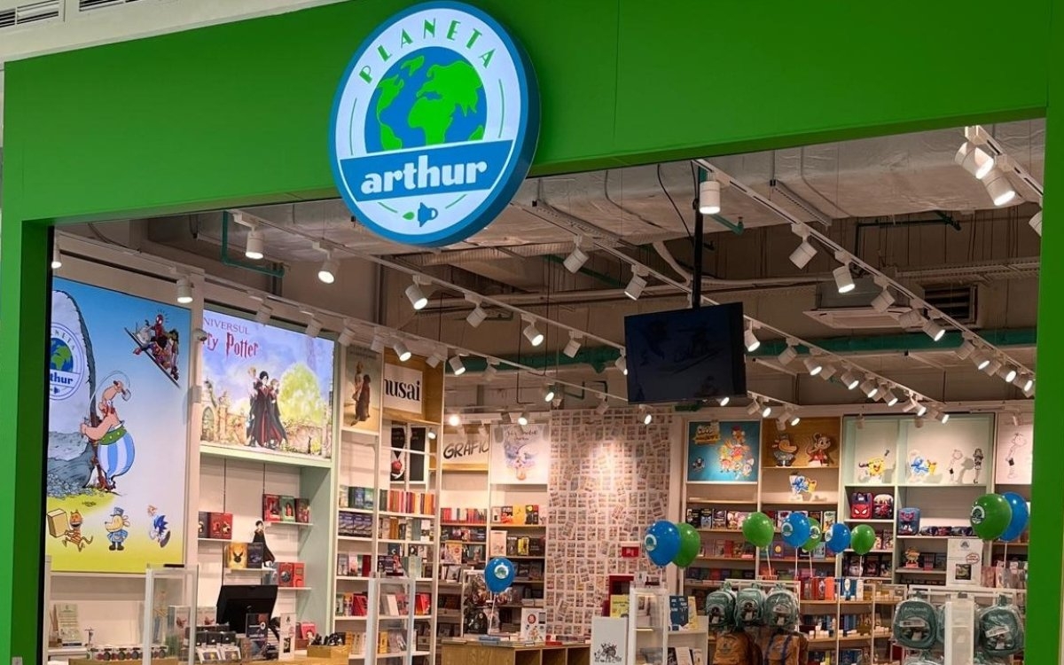 Planeta Arthur, prima librărie-concept dedicată lecturii pentru toate vârstele, s-a deschis în Colosseum Mall