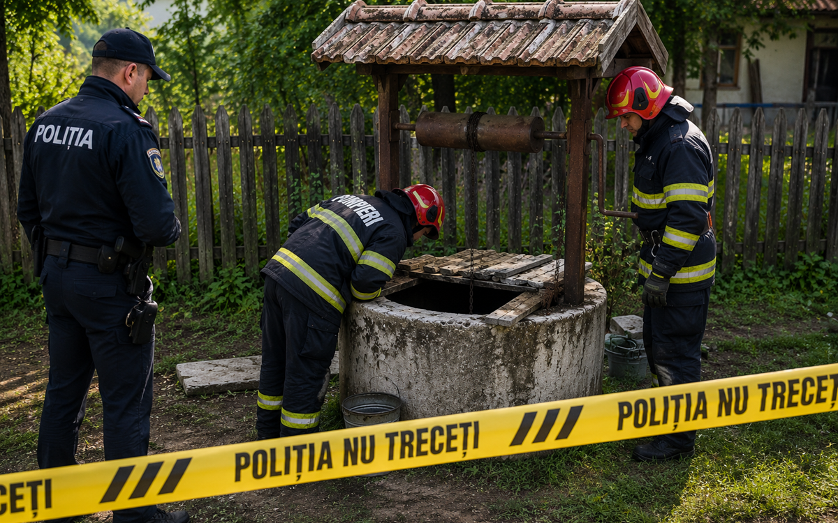 Un copil de 4 ani din Sibiu a fost găsit fără viață în fântâna din curte. Fusese dat dispărut de familie