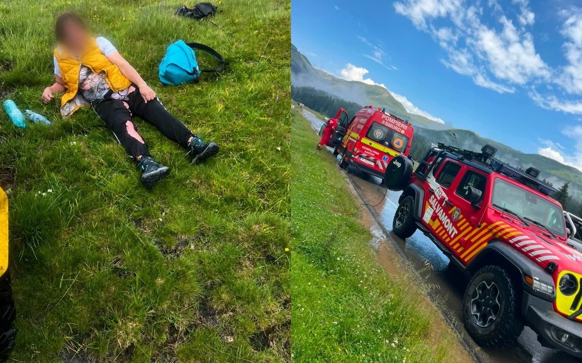 O profesoară a fost lovită de fulger în Bucegi, chiar în fața elevilor ei