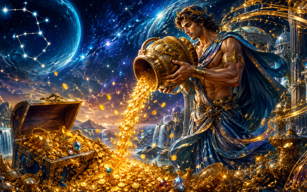Universul deschide cufărul abundeței! Zodiile care ies, în, sfârșit, din sărăcie
