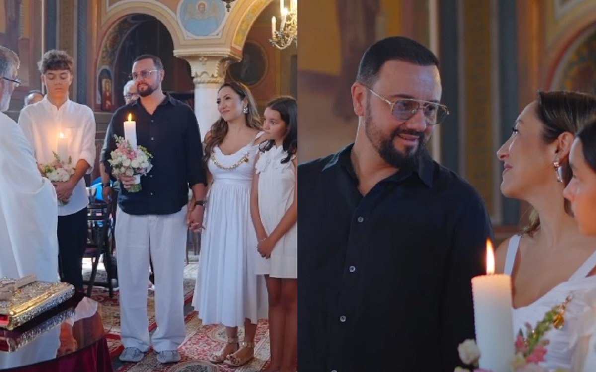 Andra și Cătălin Măruță și-au reînnoit jurămintele după 18 ani de căsnicie. „Nicio bogăție mai mare nu există în lume decât familia ta”