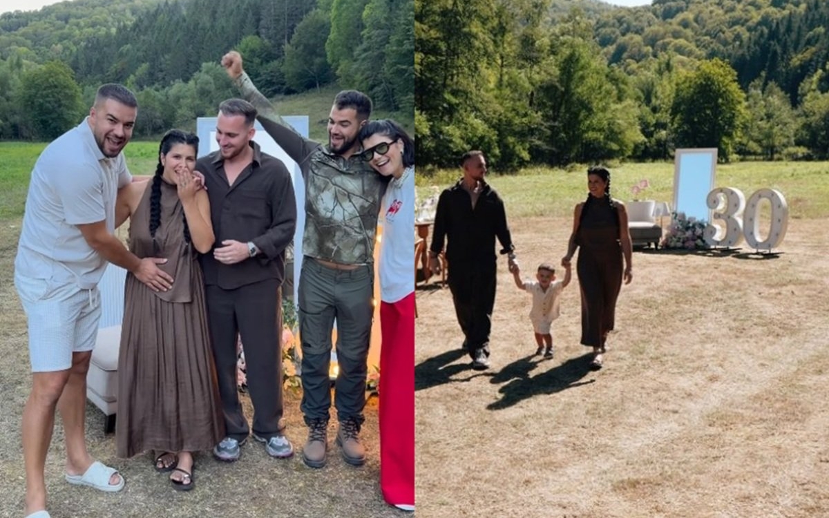 Geta Sterp, însărcinată pentru a doua oară! Sora lui Culiță Sterp a ținut totul secret până la ziua ei: „Nimeni nu a știut”