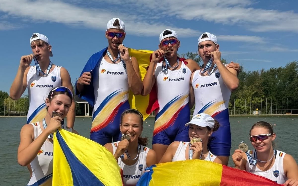 Reușită excepțională pentru România! Opt medalii la Campionatele Balcanice de Canotaj