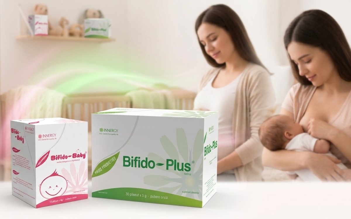 Armonia sistemului digestiv în sarcină, naștere și alăptare: Cum să ai grijă de microbiota ta și de cel mic cu Bifido Plus și Bifido Baby