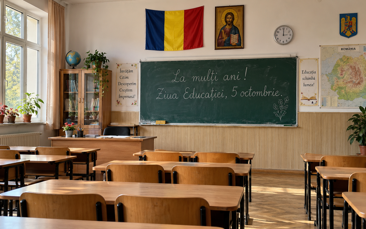 Ziua Internațională a Profesorului. „Am uitat să ne bucurăm că avem parte de educație”
